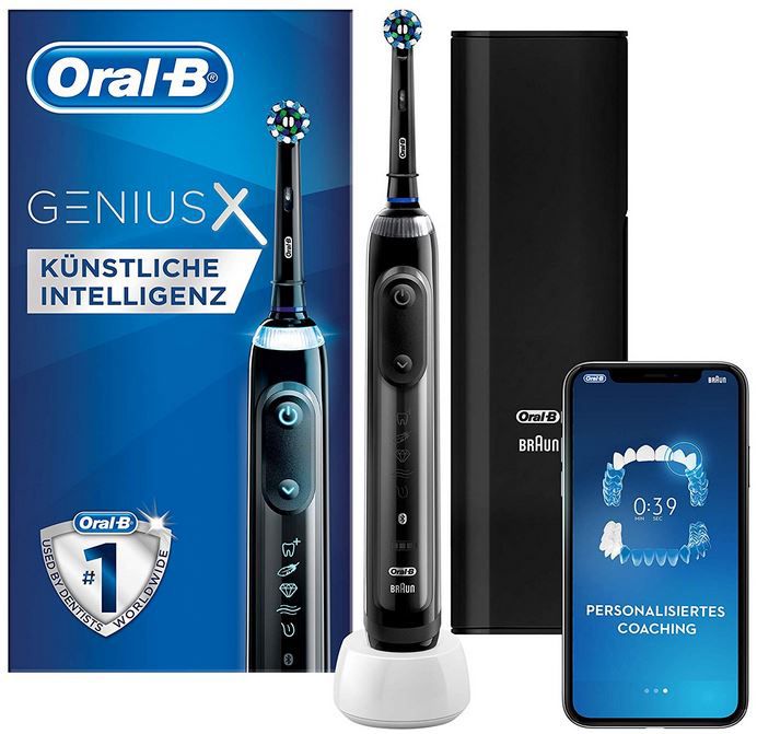 Abgelaufen! Oral B Genius X elektrische Zahnbürste mit KI für 96,99€ (statt 161€)