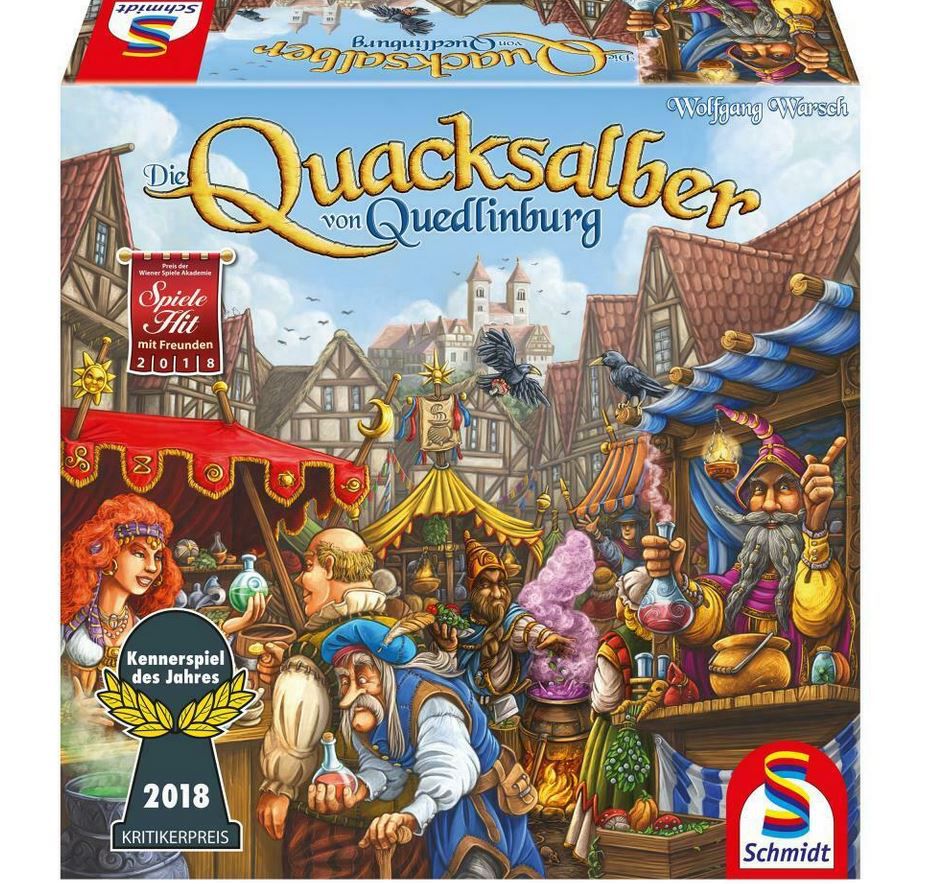 Schmidt Spiele Die Quacksalber von Quedlinburg + Erweiterung Die Kräuterhexen für 39,90€ (statt 58€)