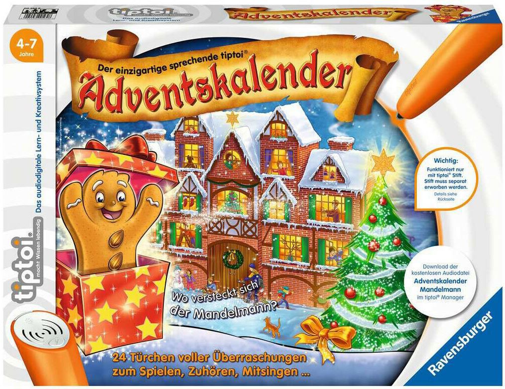 RAVENSBURGER tiptoi Mandelmann Adventskalender 2019 für 17,99€ (statt 21€)