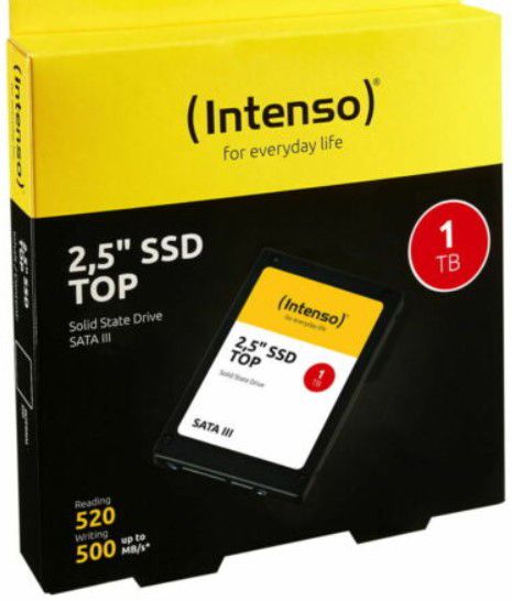 Intenso Top SSD mit 1TB für 69,99€ (statt 74€)