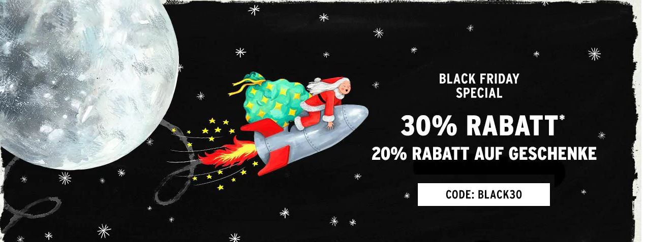 The Body Shop Black Weekend heute mit 30% Rabatt + 20% auf Geschenke