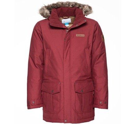 Columbia Herren Parka Timberline Ridge in Rot für 84,15€ (statt 99€)