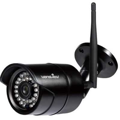 Wansview IP Überwachungskamera 1080P für Außen IP66 mit LAN und WLAN mit Nachtsicht für 38,49€ (statt 55€)