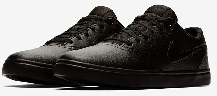 Nike SB Check Solarsoft Sneaker in Schwarz für 29,38€ (statt 47€)