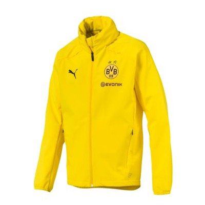 Puma BVB Borussia Dortmund Herren Regenjacke in Gelb für 22,22€ (statt 28€)