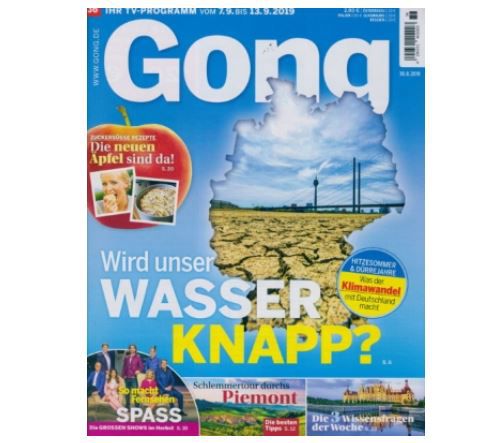 GONG Jahres Abo TV Zeitschrift für 119,60€ + 110 Amazon Gutschein