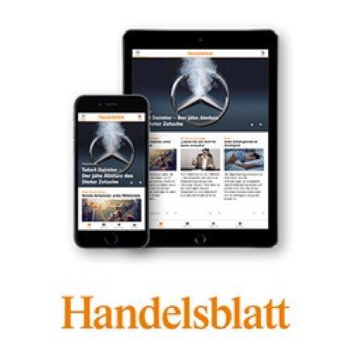 Handelsblatt Digital Standard mit 50% Rabatt   nur 12,49€ mtl. (statt 24,99€) + mtl. kündbar