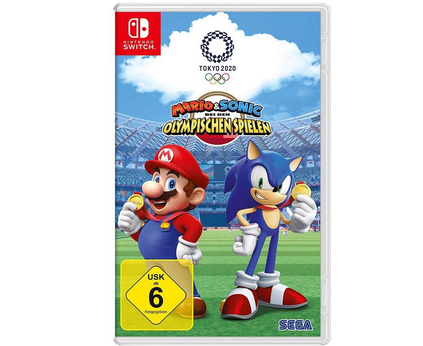 Mario & Sonic bei den Olympischen Spielen: Tokyo 2020 [Nintendo Switch] + Joy Con 2er Set für 99€