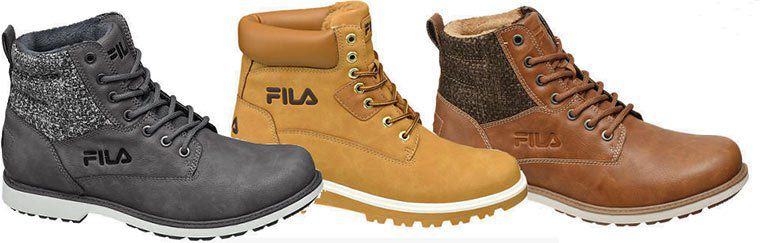 Fila Herren Schnürboots ab je 34,95€ (statt ~60€)