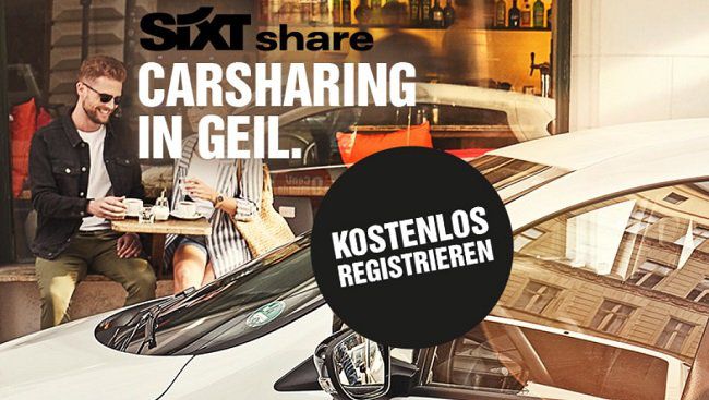 SIXT Share: 30€ Gutschein für Neukunden