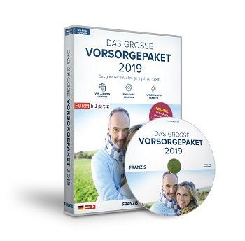 PEARL: Das große FRANZIS Vorsorge Paket 2019 gratis (statt ab 20€) + VSK