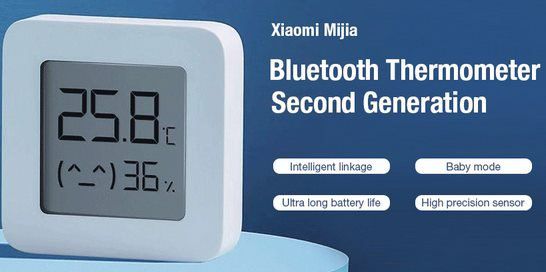 3x Xiaomi Mijia Thermo Hygrometer mit Bluetooth für 15,99€ oder 4x für 17,99€   aus DE