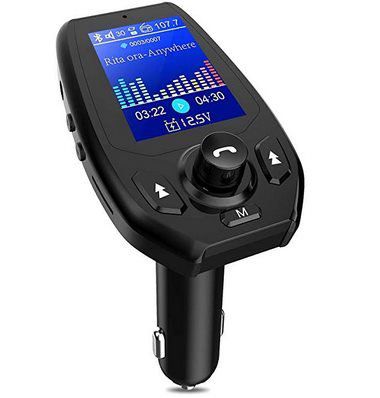 Karcore FM Transmitter mit 1,8 Zoll Display für 8,99€   Prime