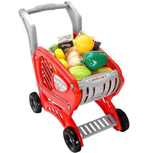 Kindereinkaufswagen mit viel Zubehör für 11,54€ (statt 21€)