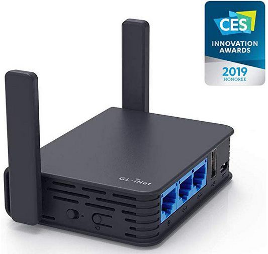 GL.iNet GL AR750S Ext Gigabit Travel AC Router mit OpenWrt für 60,89€ (statt 87€)