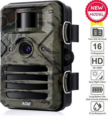 AGM 1080p 16MP Wildkamera mit 20m Nachtsicht ab 33,99€ (statt 68€)