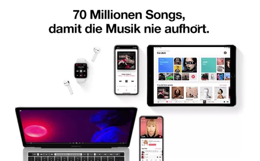 4 Maanden Gratis Apple Music via MediaMarkt