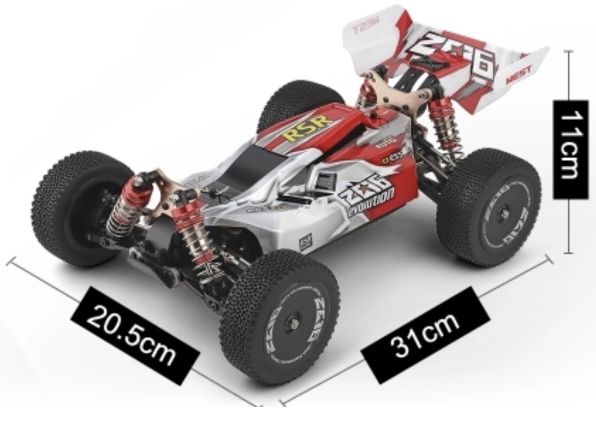 Wltoys XKS 144001 RC CAR mit bis zu 60km/h für 72,74€   aus DE