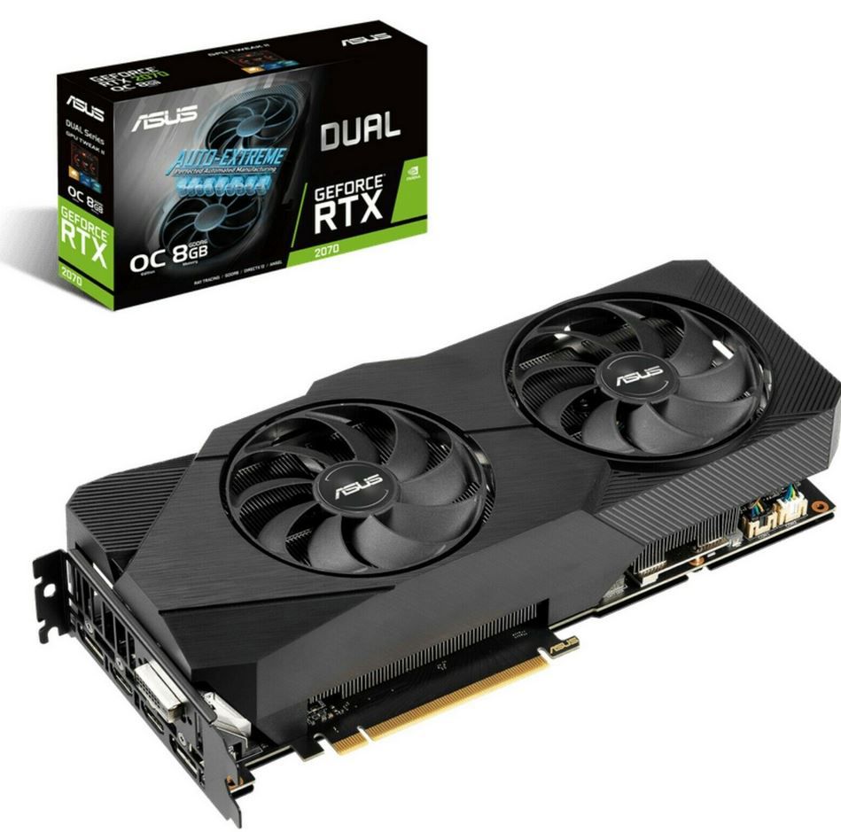 ASUS GeForce RTX 2070 DUAL EVO 8GB GDDR für 419,90€ (statt 469€)