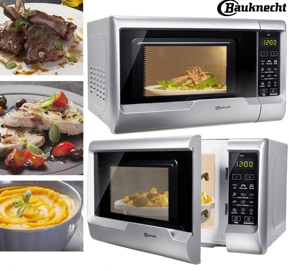 Bauknecht Mikrowelle MW 122 SL   700W Microwelle mit Grill für 79,90€ (statt 127€)