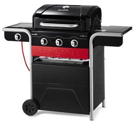 Char Broil Gas2Coal Gasgrill mit 3 Edelstahlbrennern für 224,10€ (statt 357€)