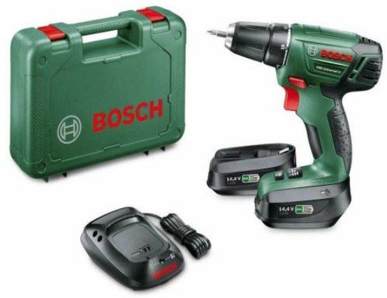 Bosch PSR Universal LI Akkuschrauber inkl. 2 Akkus (je 1,5 Ah) für 77€ (statt 119€)