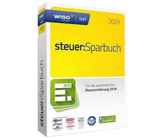 WISO steuer:Sparbuch 2020 (für Steuerjahr 2019) und Steuer:Mac für 19€ (statt 25€)