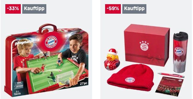 FC Bayern Shop: 20€ Gutschein ab 100€ MBW