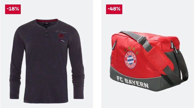 FC Bayern Shop: 20€ Gutschein ab 100€ MBW