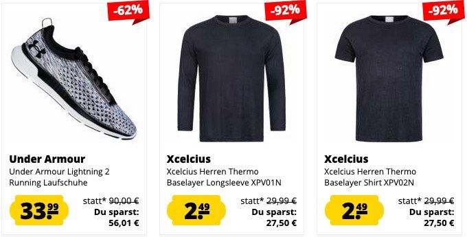 🔥SportSpar: 20% Rabatt auf ALLES (MBW 65€)   z.B. Fleece Sweatshirt für 9,59€
