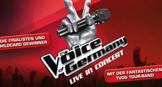 Ticket „The Voice of Germany“ Live in Concert am 27.12. in Aschaffenburg (PK 1) für 39€