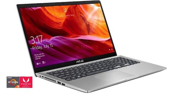 Ausverkauft! Asus D509DA EJ090   15,6 Zoll Full HD Notebook mit Ryzen 3 + 512GB SSD für 285,99€ (statt 355€)