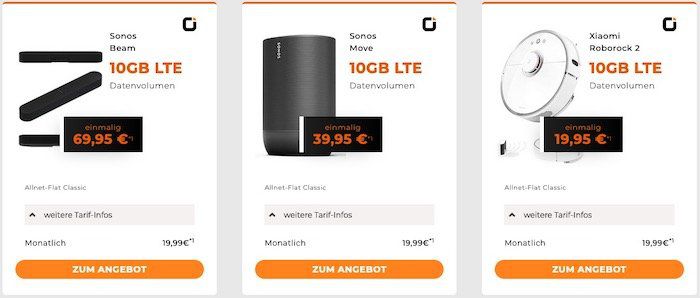 Otelo Allnet Flat im Vodafone Netz bis zu 20GB ab 19,99€ mtl.   dazu: z.B. PS4 4 Pro inkl. FIFA 20 für 39,95€