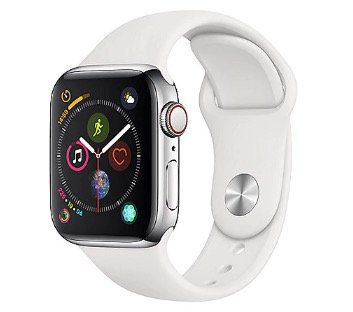 Ausverkauft! Apple Watch Series 4 (40mm, LTE) mit Edelstahlgehäuse und Sportarmband für 394€ (statt 640€)