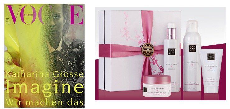 3 Ausgaben Vogue für 25€ + gratis Renewing Ritual Geschenkset (Wert 30€)