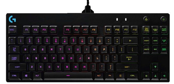 Logitech Clicky G Pro Mechanical Gaming Keyboard für 79,90€ (statt 91€)