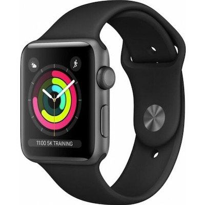 Apple Watch Series 3 GPS Space Gray 38mm für 197,10€ (statt 214€)