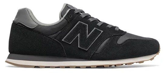 Schnell? New Balance Mens 373 aus Wildleder in Schwarz für 41€ (statt 72€)