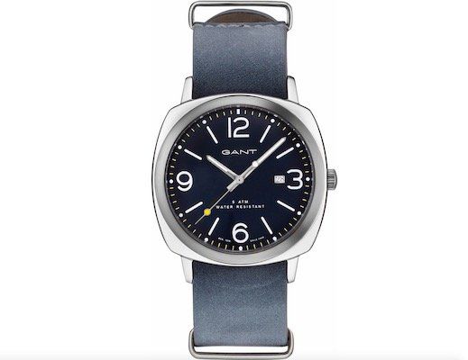 GANT Brookline Herren Quarzuhr mit Lederarmband für 67,15€ (statt 85€)