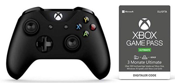 Xbox One S Wireless Controller + 3 Monate Xbox Game Pass Ultimate für 48,48€ (statt 65€)