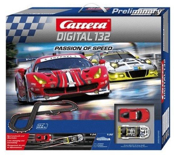 Ausverkauft! Carrera Digital 132: Passion of Speed für 179,99€ (statt 229€)