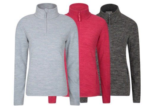 Mountain Warehouse Snowdon Mikrofleece Damen Pullover für je 17,59€ (statt 21€)