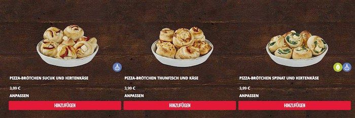 Bei Dominos heute 🍕 Pizzabrötchen für 1,99€ bestellen (statt 4€)   auch mehrfach möglich!