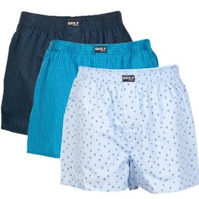 3er Set Daily Underwear Boxershorts für 15,45€ (statt 21€)   bis 5XL!