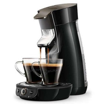 Philips Senseo Viva Café HD6564 Kaffeepadmaschine in Schwarz für 59,99€ (statt 89€)   Verpackung