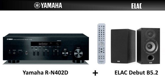 Media Markt Helden Angebote: z.B. YAMAHA ELAC Stereo HiFi Paket mit Receiver + Lautsprecher für 499€ (statt 570€)