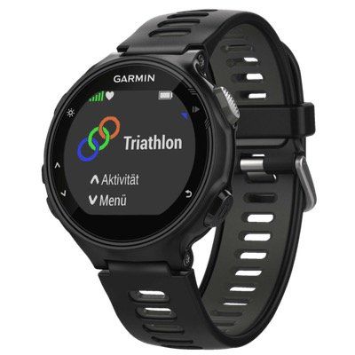 GPS Multisport Uhr GARMIN Forerunner 735XT im Run Bundle in Schwarz Grau für 197€ (statt 250€)