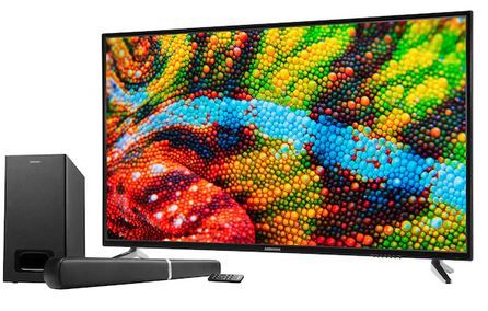 Medion Sparpaket: LIFE P15555 55Zoll UHD TV +  2.1 Blutooth Soundbar mit Subwoofer für 349,95€ (statt 470€)