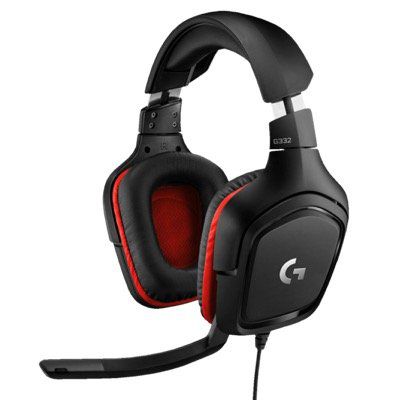 LOGITECH G332 Gaming Headset in Schwarz für 23,99€ (statt 33€)