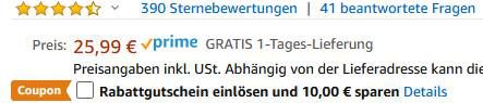 Bluetooth Körperfettwaage mit App Anbindung (bis zu 200kg) in vielen Extras für 15,99€ (statt 26€)